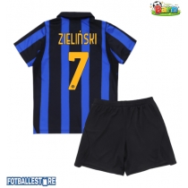 Inter Milan Piotr Zielinski #7 Hjemmedraktsett Barn 2026-27 Kortermet (+ Korte bukser)
